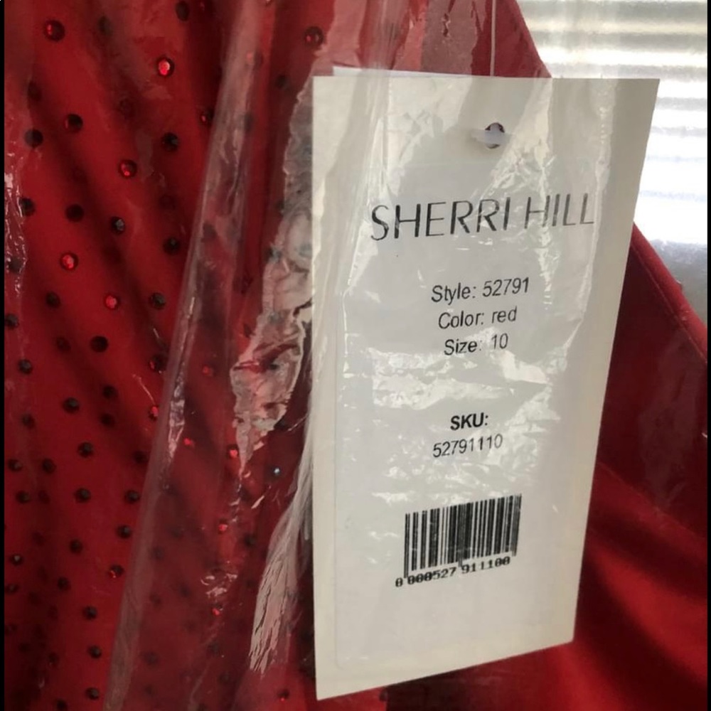 Sherri Hill Red Prom Dress